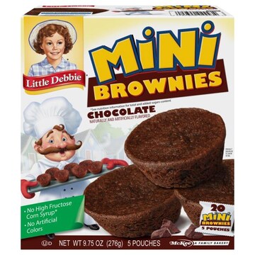 Little Debbie Mini Chocolate Brownies