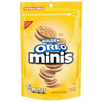 Golden Oreo Minis Sandwich Cookies
