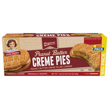 Little Debbie Creme Pies, Peanut Butter, Big Pack