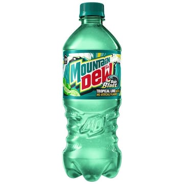 Mountain Dew Mountain Dew Baja Blast DEW Tropical Lime Flavor 20 Fl Oz