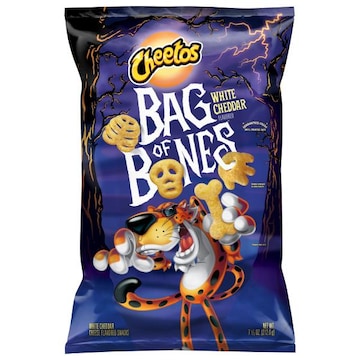 Cheetos Bag of Bones White Cheddar Cheese Flavored Snacks