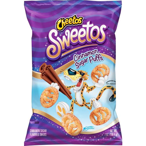 Cheetos Sweetos Cheetos Sweetos Eggs Cinnamon Sugar Flavored Snacks