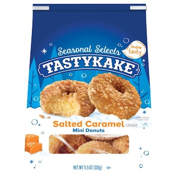 Tastykake Seasonal Selects SALTED CARAMEL BG DON 11.5 OZ