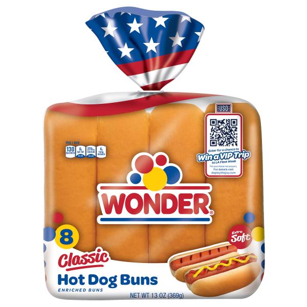 Wonder Hot Dog Buns, Classic Publix Super Markets