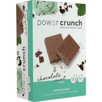 Power Crunch Chocolate Mint Protein Bar