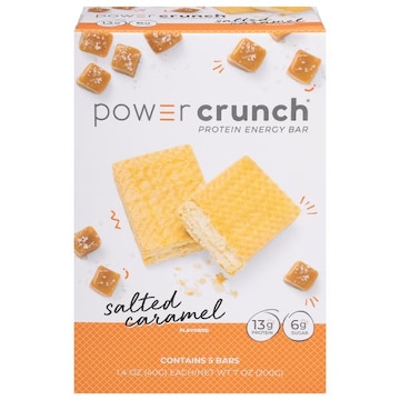 Power Crunch PROTEIN ENERGY BAR, SALTED CARAMEL FLAVORED