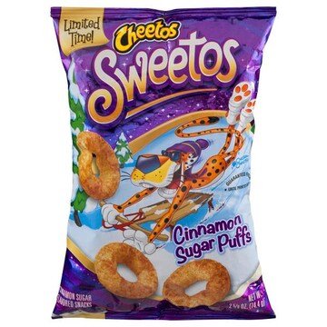 Cheetos Sweetos Cinnamon Sugar Puffs