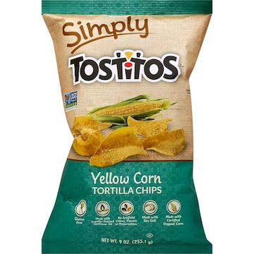 Tostitos Simply Tortilla Chips, Yellow Corn