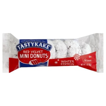 Tastykake Donuts, Mini, Red Velvet