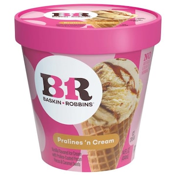 Baskin Robbins Ice Cream, Pralines 'n Cream