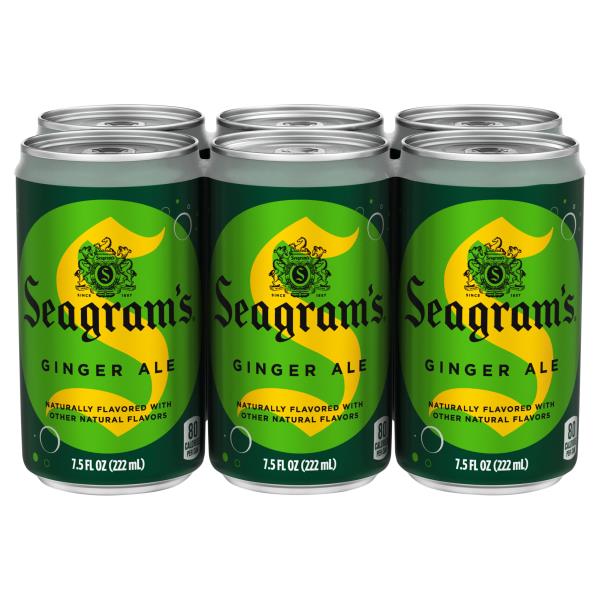 Seagram's Ginger Ale, 6 Pack Publix Super Markets