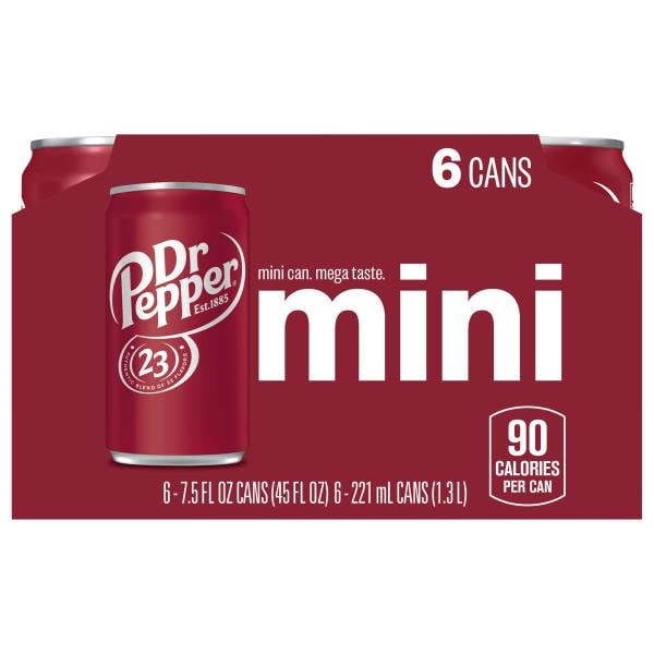 Dr Pepper Mini Soda | Publix Super Markets