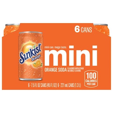 Sunkist Orange Mini Soda