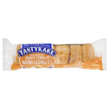 Tastykake Donuts, Peach Cobbler, Mini