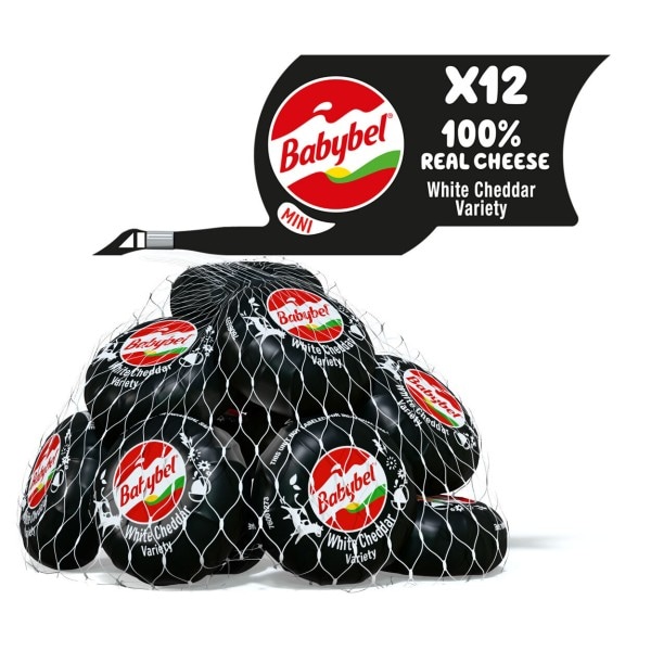 Mini Babybel® White Cheddar Cheese, 12 Pack (8.5 oz) | Publix
