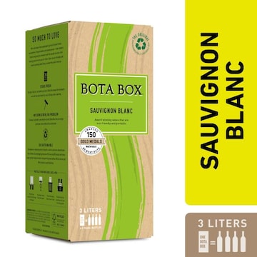Bota Box Sauvignon Blanc White Wine, 3 L