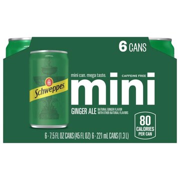 Schweppes Caffeine Free Ginger Mini Ale