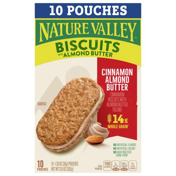 Nature Valley Biscuits, Cinnamon Almond Butter Publix Super Markets