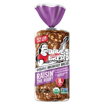 Dave's Killer Bread Raisin' the Roof!, Cinnamon Raisin Organic Breakfast Bread