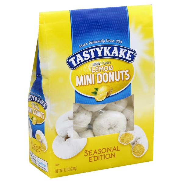 Tastykake Mini Donuts, Lemon 