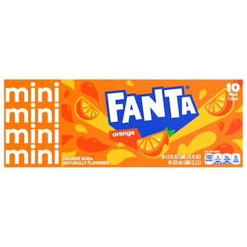 Fanta Soda, Orange, Mini