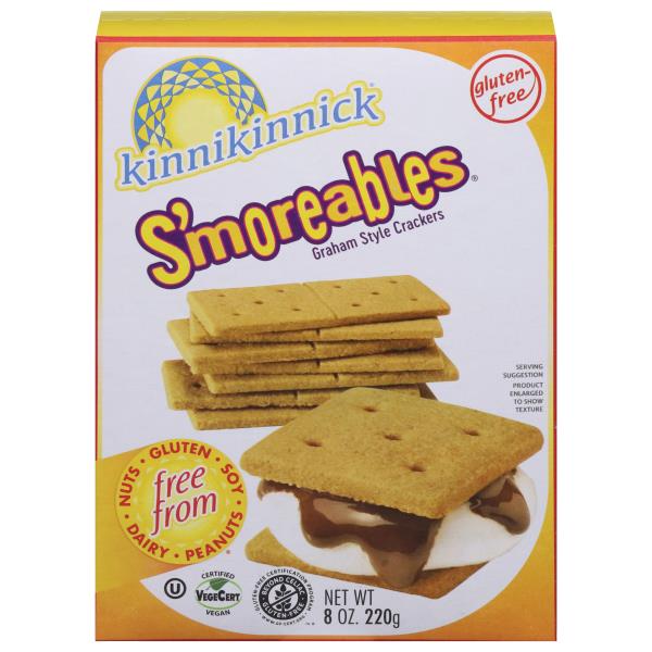 Kinnikinnick S'moreables Crackers, Graham Style, GlutenFree Publix