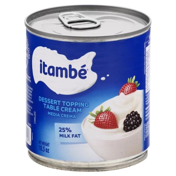 Itambe Dessert Topping, Table Cream Publix Super Markets