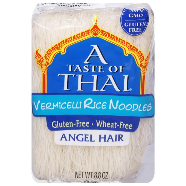 A Taste of Thai Angel Hair, Gluten Free, Vermicelli Rice Noodles