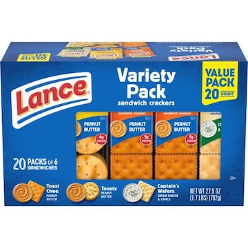 Lance® Sandwich Crackers Variety Pack