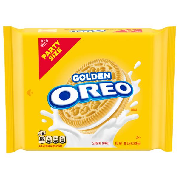 Oreo Sandwich Cookies, Golden, Party Size Publix Super Markets