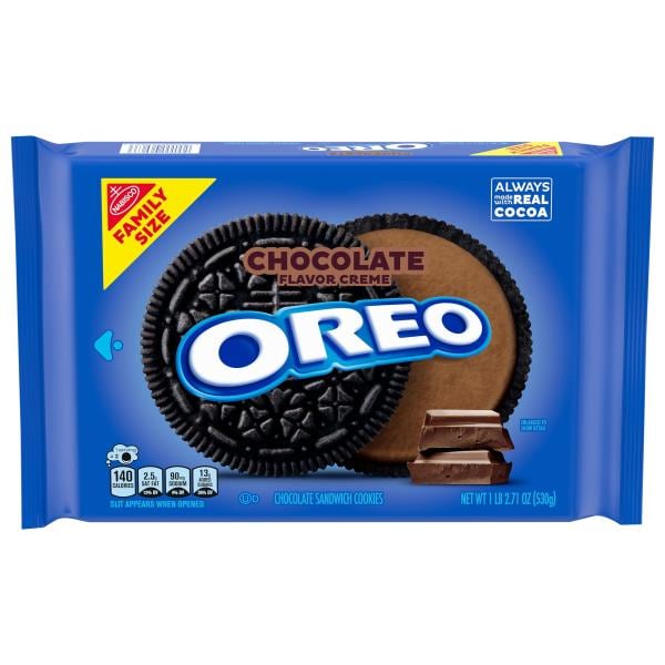 Oreo OREO Chocolate Creme Chocolate Sandwich Cookies, Family Size