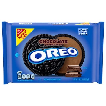 Oreo OREO Chocolate Creme Chocolate Sandwich Cookies, Family Size, 18.71 oz