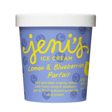 Jeni's Lemon and Blueberries Parfait