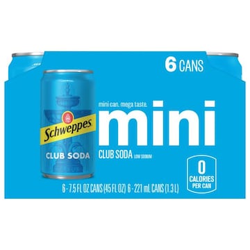 Schweppes Low Sodium Mini Club Soda