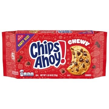 Chips Ahoy! CHIPS AHOY! Chewy Chocolate Chip Cookies, Party Size, 26 oz