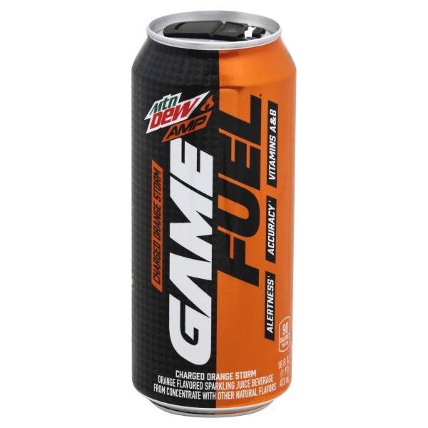 Mtn Dew Game Fuel Energy Drink, Charged Orange Storm Publix Super Markets