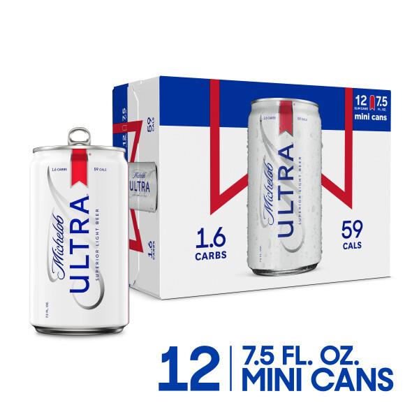 Michelob Ultra Beer, Mini Cans | Publix Super Markets
