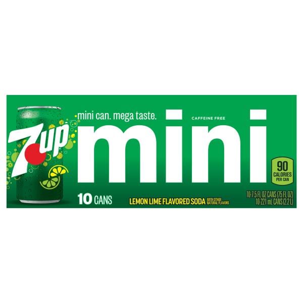 7-UP Soda, Lemon Lime Flavored, Mini | Publix Super Markets