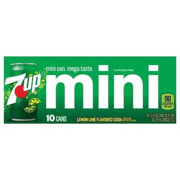 7-UP Soda, Lemon Lime Flavored, Mini