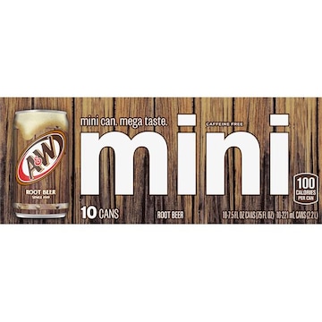 A&W Soda, Root Beer, Mini