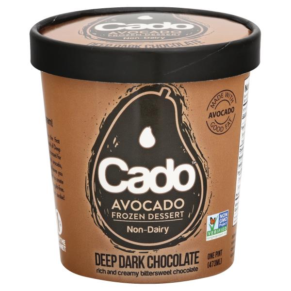 あんこです✮* Cado Avocado Frozen Dessert, Non-Dairy, Deep Dark Chocolate