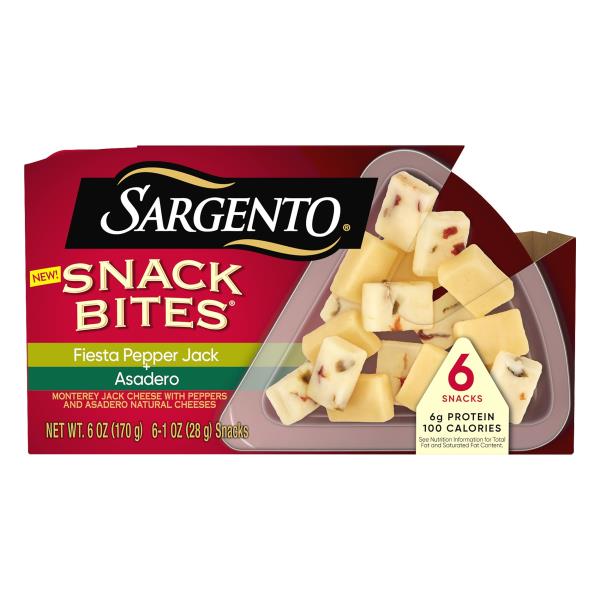 Sargento Snack Bites, Fiesta Pepper Jack + Asadero Publix Super Markets