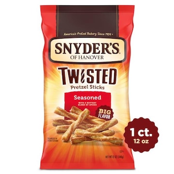 Snyder's of Hanover® Twisted Seasoned Twisted Pretzel Sticks