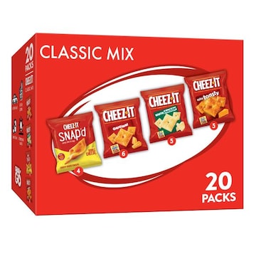 Cheez-It Cheese Crackers Variety Pack, Baked Snack Crackers