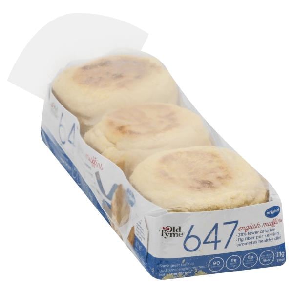 Old Tyme 647 English Muffins, Original Publix Super Markets