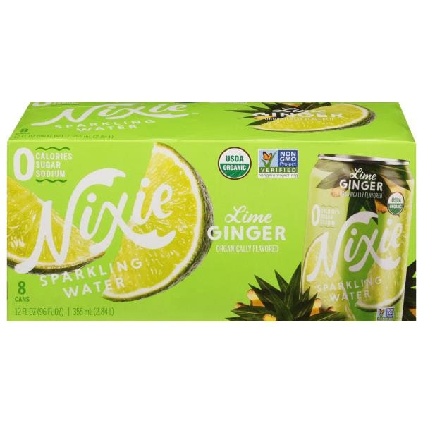 Nixie Sparkling Water, Lime Ginger Publix Super Markets