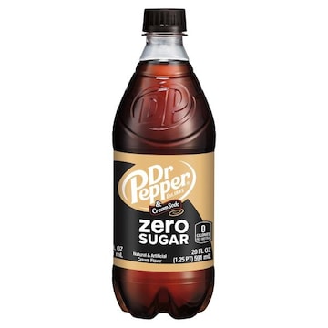 Dr Pepper Cream Soda, Zero Sugar