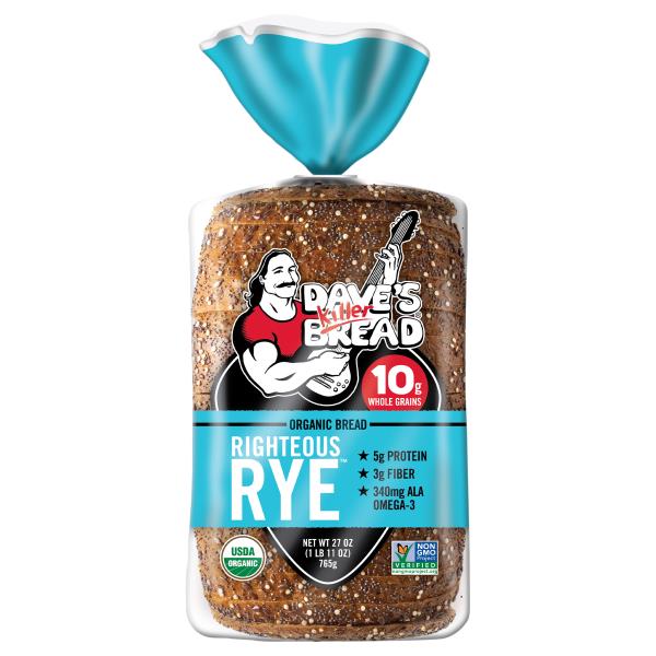 Dave's Killer Bread Righteous Rye Organic Bread Publix Super Markets
