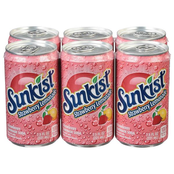 Sunkist Soda, Strawberry Lemonade | Publix Super Markets