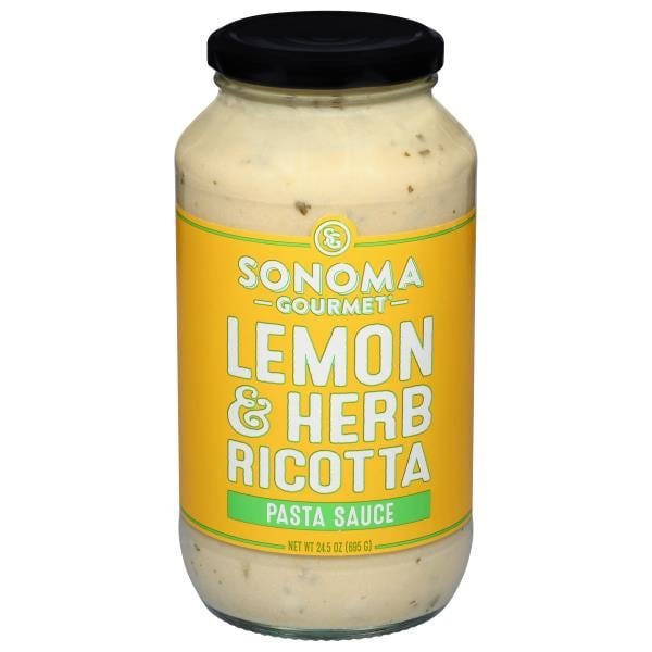 Ramboccia クリーム　10本セット Sonoma Gourmet Lemon & Herb Ricotta Pasta Sauce | Publix Super Markets